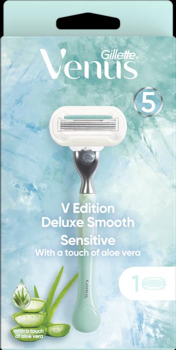 Immagine prodotto Gillette Venus Gillette - Rasoio Venus Deluxe Smooth Sensitive e + 1 testina (L)