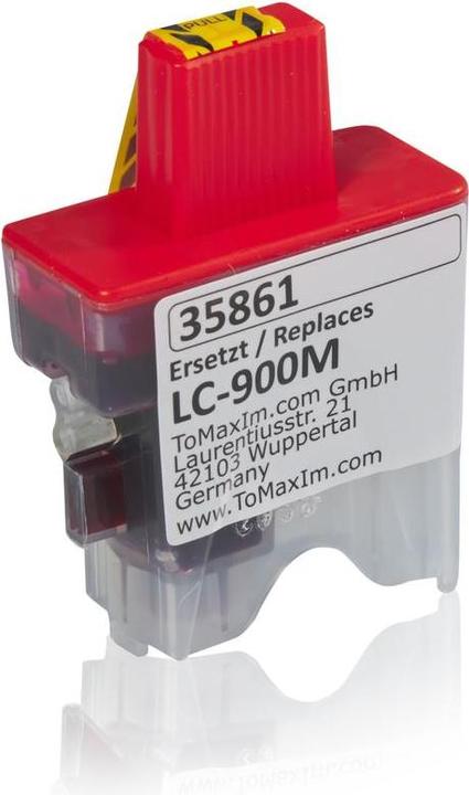 Produktbild Inkadoo Druckerpatronen kompatibel zu Brother LC-900M XL Tintenpatrone, magenta Magenta (M)