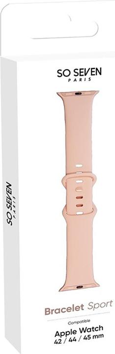 Produktbild So Seven BRACELET SPORT APPLE WATCH 42/44/45MM ROSE (Kunststoff)