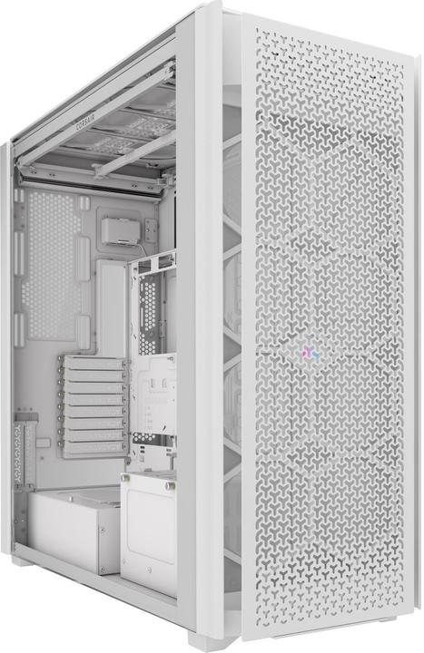 Corsair Case iCUE 9000D RGB Airflow Tower TG white (E-ATX, ATX, SSI EEB, mATX)