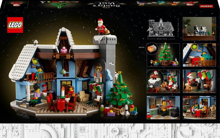 Actual product image LEGO Visit of Santa Claus (10293, LEGO Creator Expert, LEGO Rare Sets)