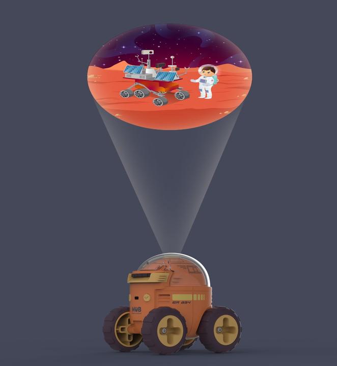 Image du produit MOB Space Rover Story Projector - Veilleuse Histoire