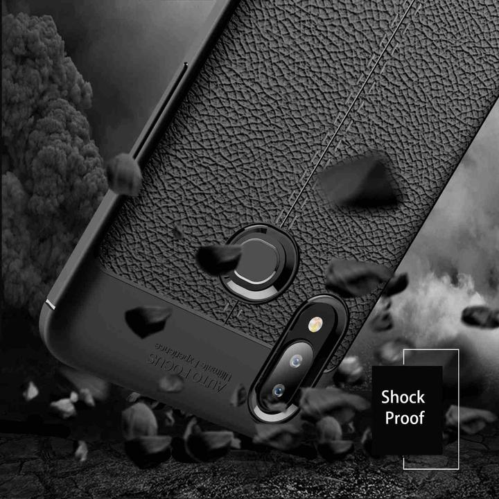 Image du produit Cadorabo TPU Cover similicuir structure (Samsung Galaxy A10s, Samsung Galaxy M01s)