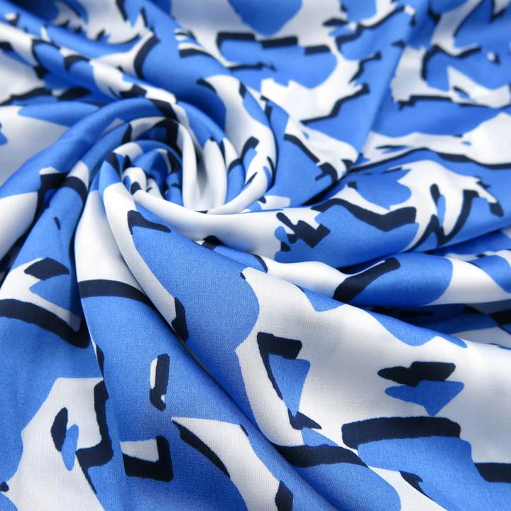 Modernes Muster Blau