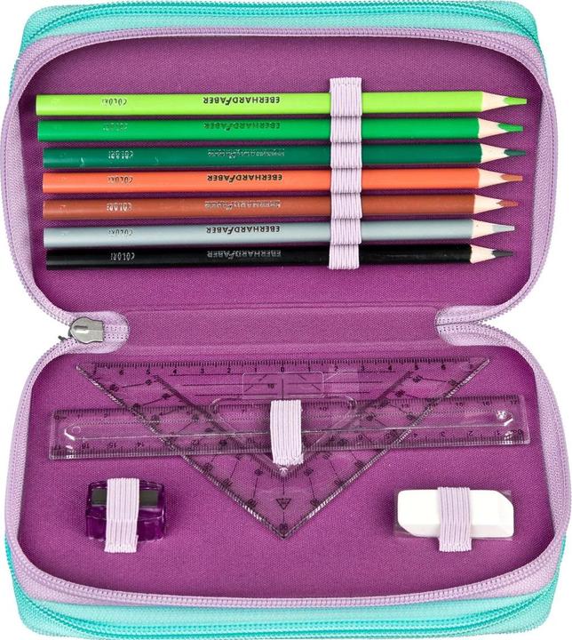 Actual product image Scooli Trippledecker Frozen Disney case