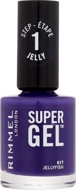 Rimmel London SUPER GEL esmalte de uñas #17-Jelly Fish 12 ml (Gel-Effekt Nagellack)