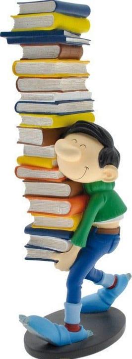 Actual product image Plastoy Gaston: Gaston Holding a Pile of Books 26 cm Statue (German)