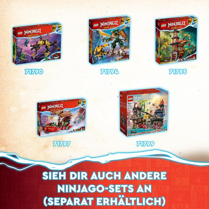 Image du produit LEGO Ninjago Le méca de Sora se transforme en vélo de course (71792). (71792, LEGO Ninjago)