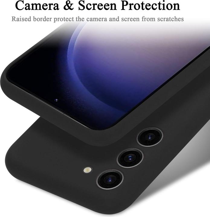 Actual product image Cadorabo Bumper TPU Liquid Silicone Case (Samsung Galaxy S23+)