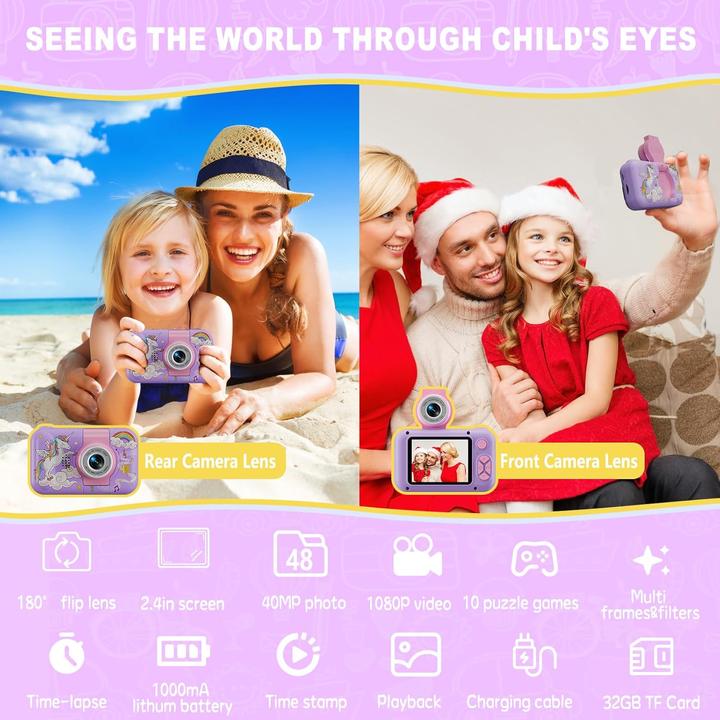 Actual product image Arnssien Digitale Kinderkamera