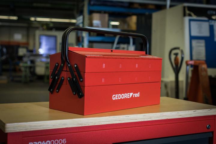 Produktbild Gedore Red red R20600073 Werkzeugkasten 5 Fächer 535x225x330 mm