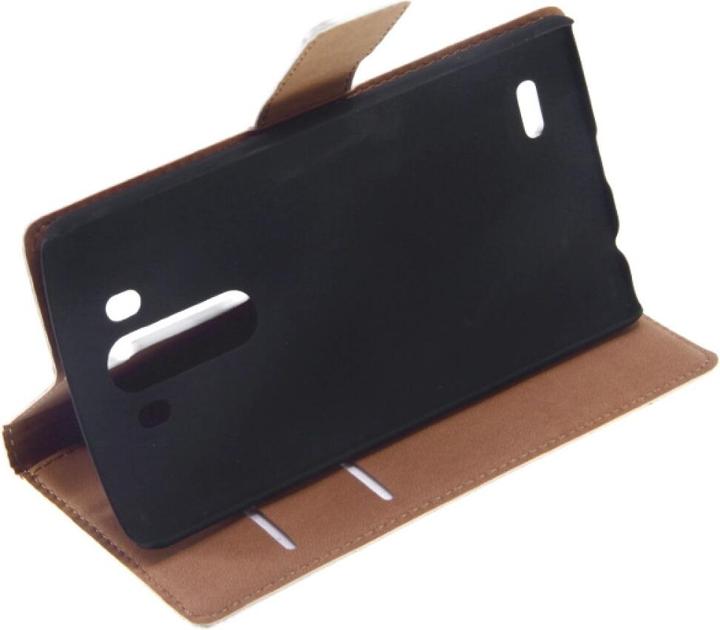 Actual product image OEM Slim Leather Book Case for LG G3 - white 4250710554027 (G3)