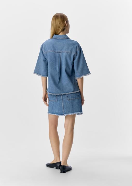 Produktbild Object Denim Wickelrock (L)