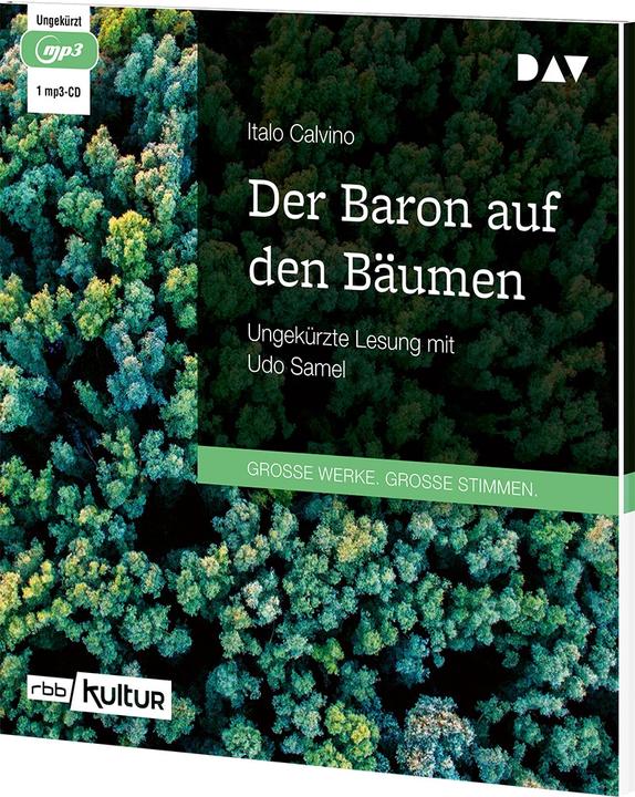 Actual product image The Baron in the Trees (Italo Calvino, Oswalt von Nostitz, Udo Samel, German)