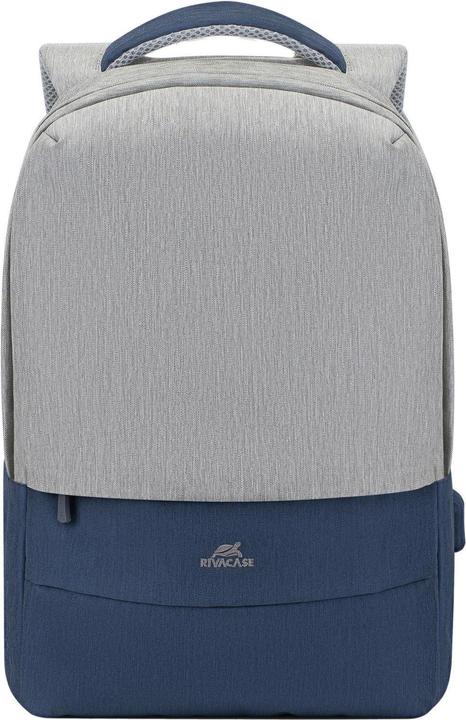 Produktbild Rivacase 7567 Grau Dunkelblau Notebookrucksack bis 17.3"