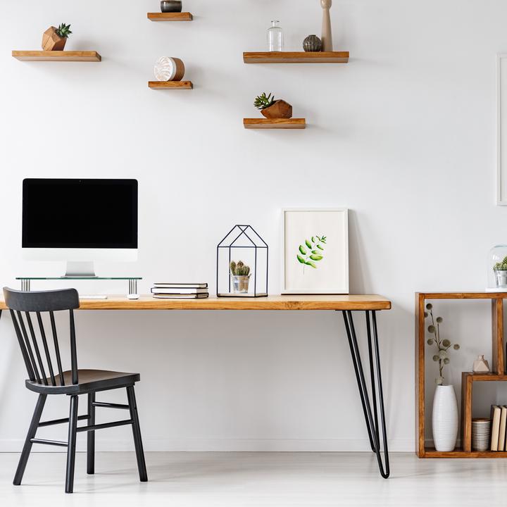 Actual product image Relaxdays Monitor Stand, TV Pedestal