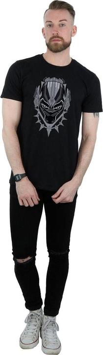 Immagine prodotto Maglietta con testa di pantera nera (3XL)