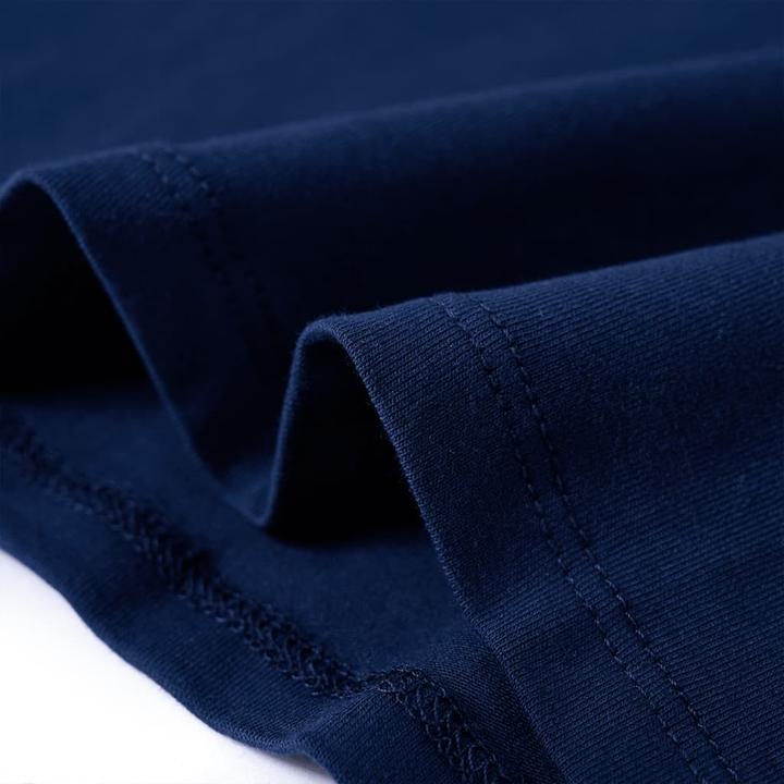 Immagine prodotto VidaXL Camicia da bambino a maniche lunghe blu navy 116,Materiale: 95 % cotone (116)