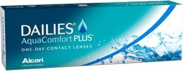 Actual product image Dailies AquaComfort Plus 30 (30 Piece, Daily lens, Spherical)