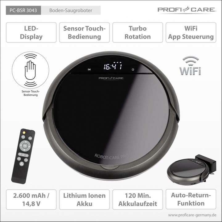 Image du produit Profi-Care PC-BSR 3043 14,8 V / 2600 mAh (Robot vacuum)