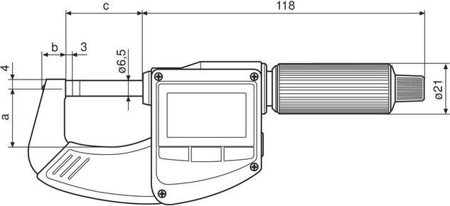 Produktbild Mahr Bügelmessschraube Micromar 40 (mm)
