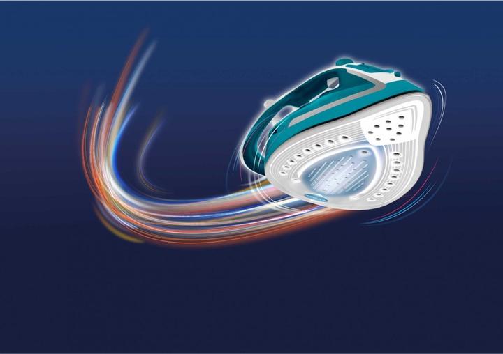 Actual product image Tefal TEF FV5737 Steam Iron E.P (2500 W, 220 g/min)
