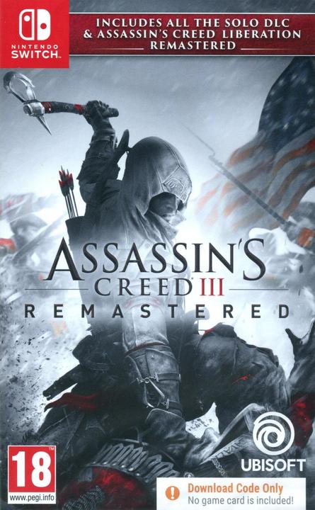 Produktbild Ubisoft Assassin's Creed 3 - Remastered (Switch, Switch Lite, Switch OLED, DE)