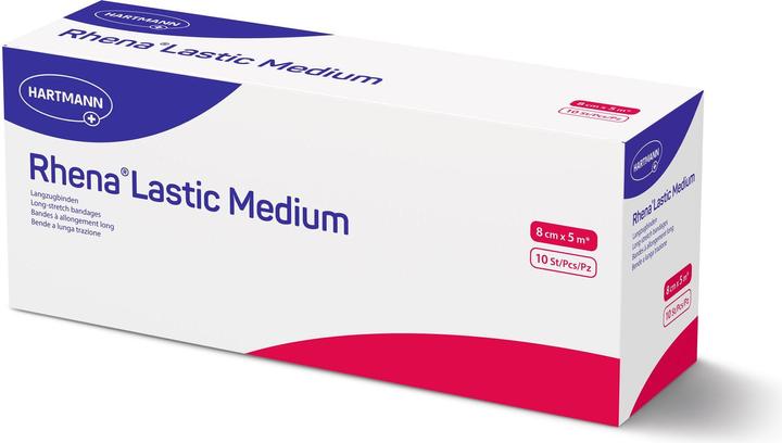 Produktbild Rhena Lastic Medium 8cmx5m 10 Stk