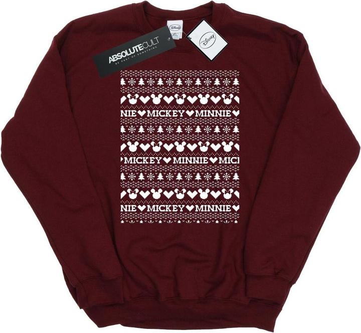Produktbild Disney Mickey And Minnie Christmas Fair Isle Sweatshirt (M)