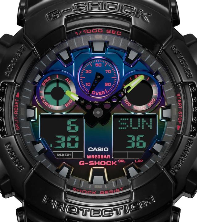 Produktbild Casio GA-100RGB-1AER (Taucheruhr, 51 mm)