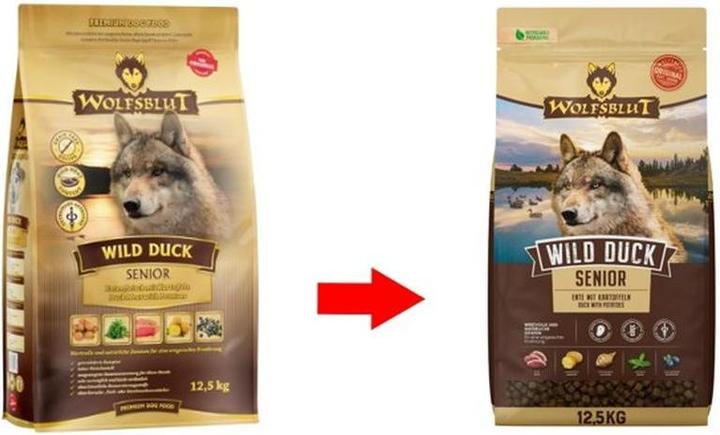 Image du produit Wolfsblut Nourriture sèche Dog Wild Duck Senior, 12.5 kg (Senior, 1 pcs, 12500 g)