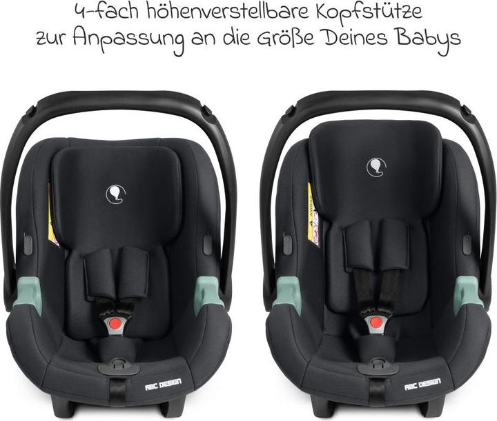Produktbild ABC Design ABC Tulip Babyschale i-Size / 0 bis ca. 13 kg (Babyschale, ECE R129/i-Size Norm)