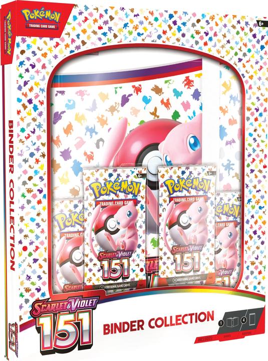 Produktbild Pokémon TCG: Scarlet & Violet—151 Binder Collection (Englisch, Booster Pack)