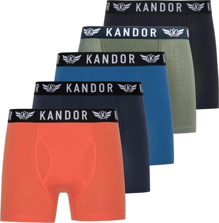 Immagine prodotto Kandor Bambers Boxer Uomo Misura Confezione 5 (S, Confezione da 5 pezzi)