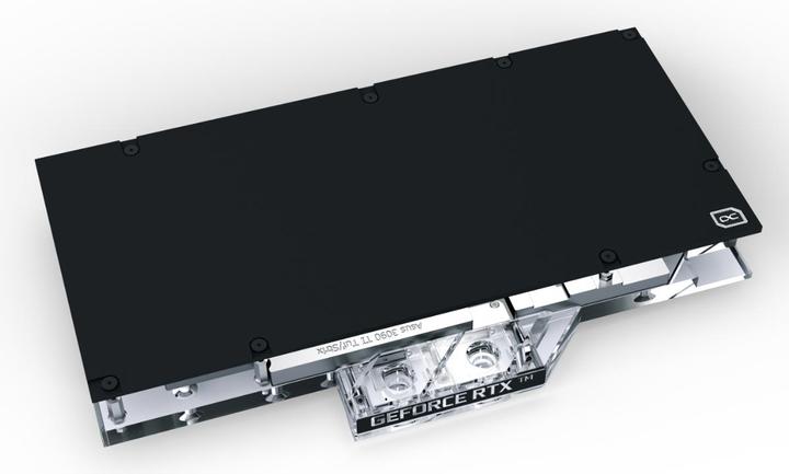 Image du produit Alphacool Bloc de glace Aurora GPX-N RTX 3090 Ti STRIX/TUF avec plaque arrière - Acrylique + Nickel
