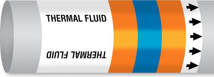 Produktbild Brady B-7541, ISO 14726 IMO Rohrmarkierer - Thermal Fluid (als Wärmeträger verwendete Flüssigkeit