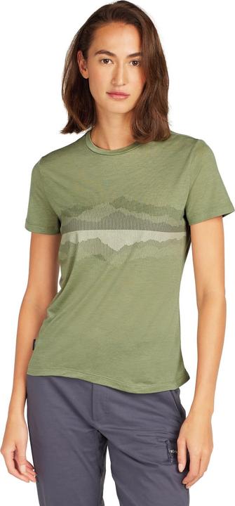 Actual product image Icebreaker Women Merino Blend Core SS Tee Cook Reflected (XS)