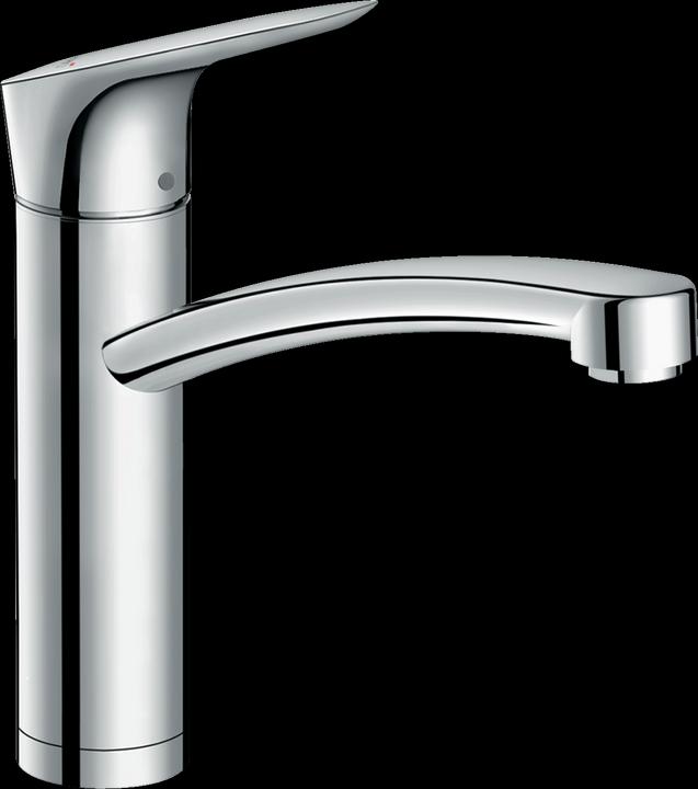 Actual product image hansgrohe Logis M31 single lever kitchen tap 160, front window installation, 1 spray type