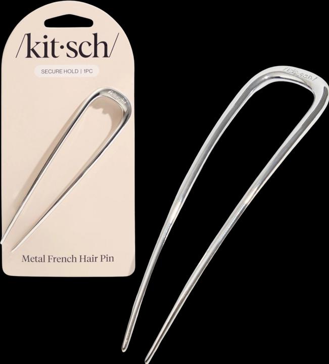 Kitsch Haarnadel Silber