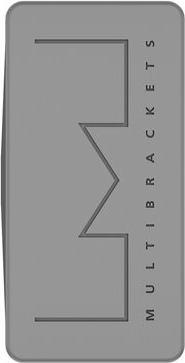 Multibrackets M Universal Wallmount Medium - Kit de fixation (montage mural) (Mur, 75", 80 kg)