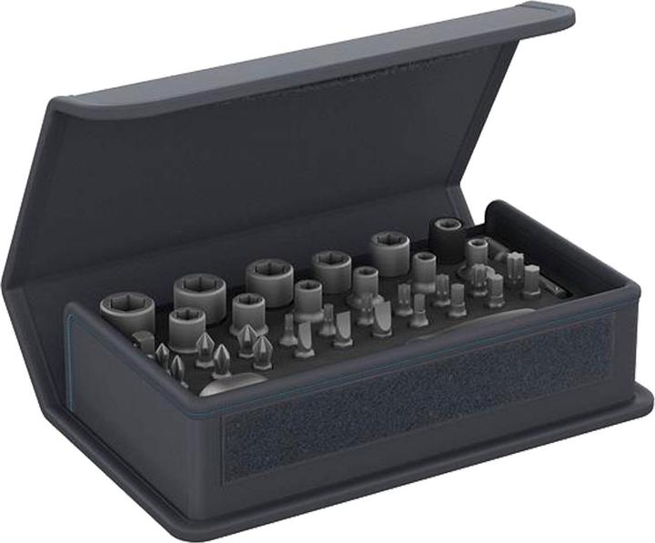 Produktbild Gedore TC 666-MU-20 Bit-Steckschlüssel-Satz mit Knarre 1/4" 35-teilig