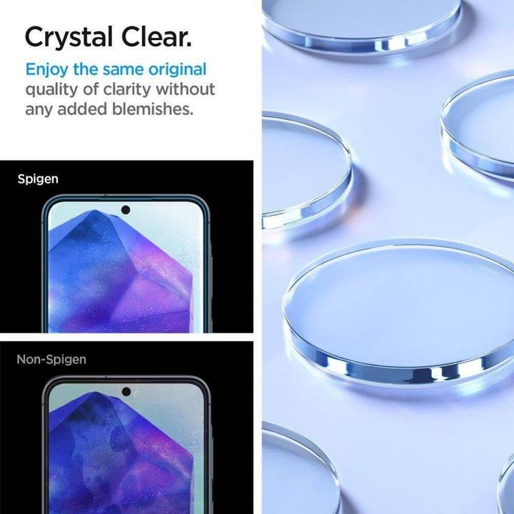 Produktbild Spigen ALM Glas.Tr Sam A55 5G 2szt. szkło hartowane AGL07775 (2 Stück, Samsung Galaxy A55)