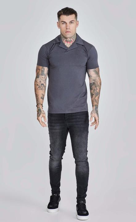 Produktbild Siksilk T-Shirt Smart Revere Polo - Muscle Fit (XXL)