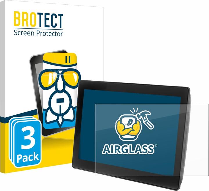 Actual product image BROTECT AirGlass Glass (3 Piece, Universal)
