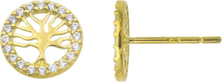 Immagine prodotto Passion Orecchini In Oro 9 Kt - Zirconi - Albero Della Vita