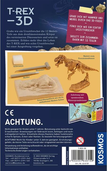 Image du produit Kosmos Boîte d'expérimentation T-Rex 3D