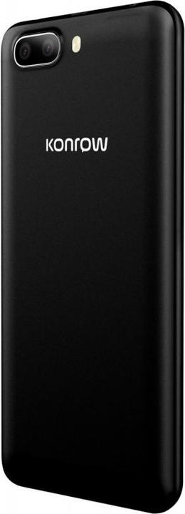 Actual product image Konrow Easy 55 - Android 8.1 - 4G - Display 5.34" - Dual Sim - 8GB, 1GB RAM - Black (8 GB, Black, 5.34")