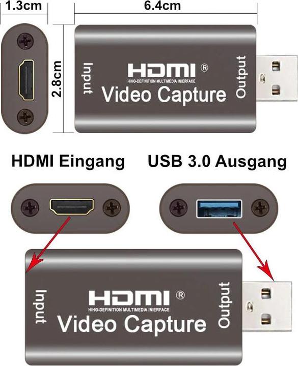 Image du produit Hermex Capture Card (Linux, Mac, Windows)