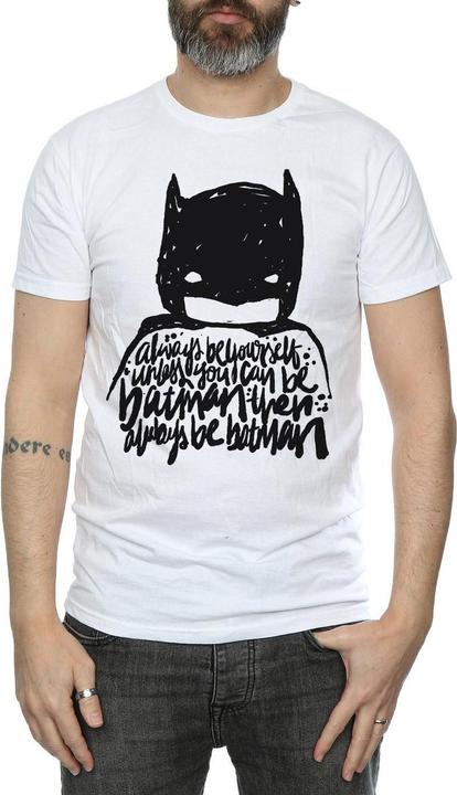 Produktbild Batman Sei immer du selbst TShirt (L)