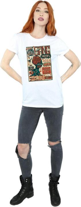 Immagine prodotto Big Bang Theory Maglietta Boyfriend in cotone da donna/ragazzo con poster infografico (M)